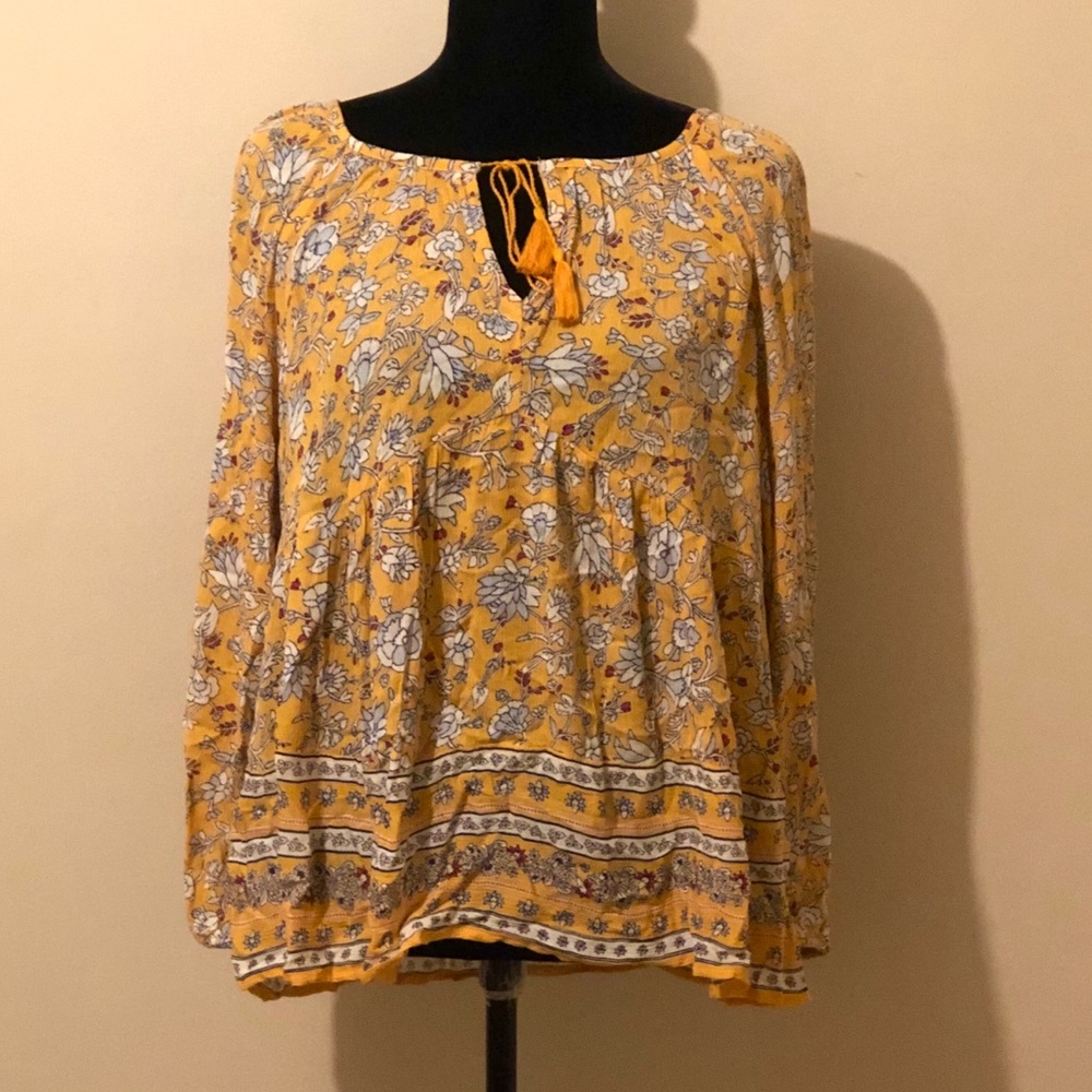 Old Navy floral blouse